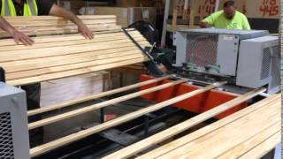 Norfield 1120 Double End Trim Saw Demonstration [upl. by Lytsyrk]