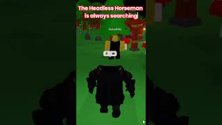 Headless horseman STORY roblox horrorstories headless shortsfeed viralvideos [upl. by Aihsekal]