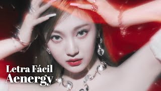 AESPA 에스파  AENERGY Letra Fácil  Pronunciación Fácil  Easy Lyrics [upl. by Aihsrop398]