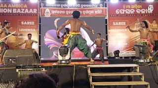 mayurbhanj Chhau dance 2024  kali stylebaripada mayurbhanj chhaudance chhaunach chhau [upl. by Anialram]