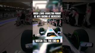 Funny pitstop fail Lewis Hamilton carracing f1 formula1 short [upl. by Sinne]