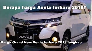 Harga Daihatsu Xenia Terbaru 2019  Harga Xenia 1300cc dan 1500cc [upl. by Anirtal]