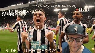 Live 1 Newcastle United FC Player Career 25 Simultaneous Simulated Images [upl. by Risay]