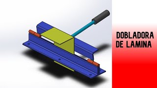 3 Simple Steps to Make a Dobladora de Lámina at Home [upl. by Bertasi]