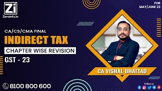 CA Final IDT  Latest Video Classes by IDT Guru  CA Vishal Bhattad [upl. by Ayim386]