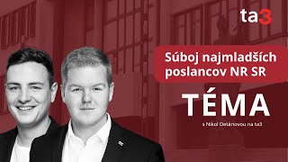 Téma Súboj najmladších poslancov NR SR [upl. by Bolling]