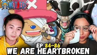 CHOPPER amp DR HIRILUK 😭  One Piece EP 84 85 amp 86 REACTION [upl. by Nuhsar710]