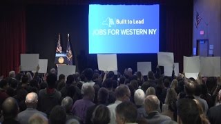 Governor Cuomo Makes a Jobs Announcement in Dunkirk [upl. by Eanar]