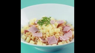 Coquillette au jambon fromage facon risotto [upl. by Duwe]