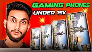 Top 3 Gaming smartphone Under 15000  Best Gaming Phone under 15k  Under 15k gaming phones [upl. by Hbaruas]