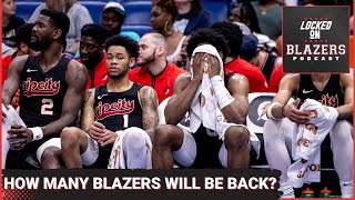 How Many Current Trail Blazers Will Be on the Roster Next Season [upl. by Dremann]