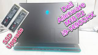 Dell Alienware M18 R2 i914900HX SSD Upgrade  RTX 4090 16GB  Unboxing amp Review [upl. by Bertero431]