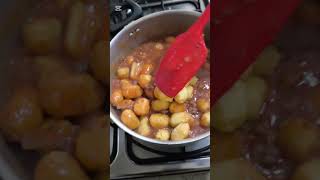 Nosso delicioso nhoque com massa de batata recheado [upl. by Che]