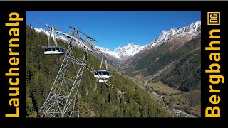 Lauchernalp Bergbahn 2022 Lötschental Wallis [upl. by Rosemari93]