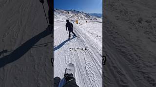 Playing Minesweeper on a snowboard 😂 [upl. by Yrocej171]