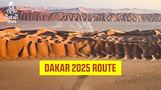 Discover the 2025 Dakar Route  المسار الرسمي لرالي داكار 2025 [upl. by Sherwynd778]