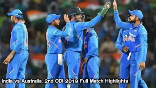 India vs Australia 2nd ODI 2019 Highlights  India vs Australia 2nd ODI 2019 Full Match Highlights [upl. by Ietta82]