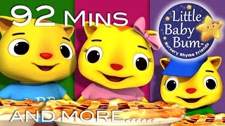 Three Little Kittens  90min of LittleBabyBum  Nursery Rhymes for Babies ABCs and 123s [upl. by Manard]