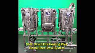 Pilot Beer Brewing SystemPremium Homebrew Starter KitBeer Brewing Demo for Beginners [upl. by Annayad]