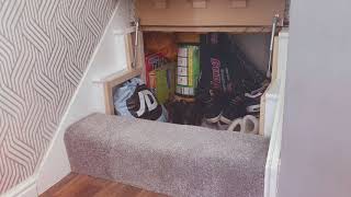 Hidden Under Stair Storage [upl. by Brad]