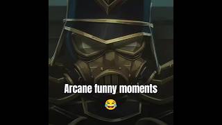 Silly moments in Arcane season 2 😂 4k Quality [upl. by Nolaj]