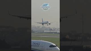 Airbus A321neo Air Transat Landing at Lisbon Airport [upl. by Urbano]