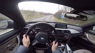 BMW series GRAN COUPE 420D SPORT XDRIVE F36 POV ONBOARD HD [upl. by Bach997]