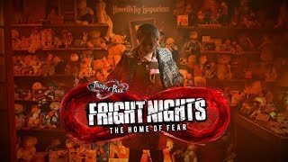 Thorpe Park Fright Nights 2023  including full walkthrough of Stitches [upl. by Anma]