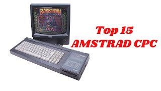 TOP 15 JUEGOS DE AMSTRAD CPC [upl. by Arinaj]