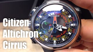 Citizen EcoDrive Limited Edition Promaster Altichron Cirrus Watch BN504801E Review [upl. by Thayne680]