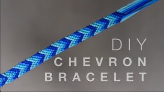 DIY Chevron Friendship Bracelet [upl. by Simson]