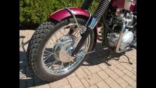 Triumph Bonneville Restored Motorcycle from 1970 [upl. by Jochebed]