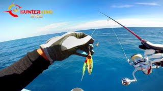 SABIKI Merah  Micro Jig 40 Gram MT  Assist Hook MT  Daido Emperor  Strike Ikan Target [upl. by Tenney132]