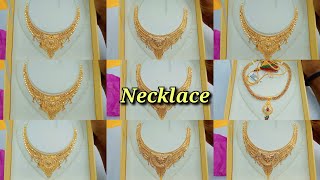 Latest 18k Me Gold Necklace Design In 20 Gram Under  Necklaces Design New [upl. by Humbert]