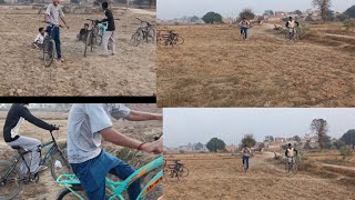 challenge video sab vehicle matlab ki hamari tractor per [upl. by Iarised]