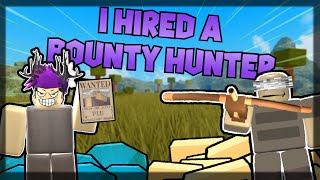 😱I Hired A BOUNTYHUNTER Inside Booga Booga [upl. by Luckin]