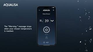 How to control your Aqualisa shower using the new Aqualisa Smart Shower App  2024 [upl. by Zasuwa940]