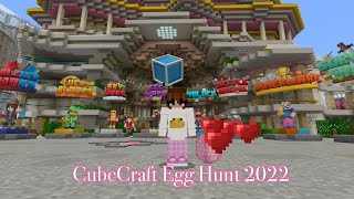 CubeCraft Egg Hunt locations 2022 Minecraft Bedrock Edition [upl. by Berhley]