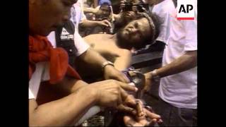 Philippines  Good Friday Flagellation [upl. by Lowenstern860]