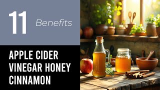 11 Wonders of Apple Cider Vinegar Honey Cinnamon [upl. by Allehc]