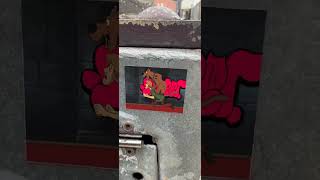 SCOOBYDOO VS PEPPERONE  augmented reality graffiti  2024  A6 [upl. by Latoyia]