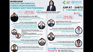 Workshop Evaluasi Implementasi Formularium Nasional di Rumah Sakit dan Puskesmas [upl. by Eimrej679]