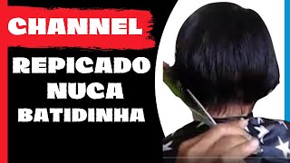 Como Fazer um Corte de Cabelo Chanel Nuca Batido Desfiado  Cabeleireiro Iniciante [upl. by Halian]