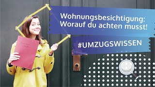 7 Tipps für die Wohnungsbesichtigung  Umzugswissen  muvora 2019 [upl. by Cohlier]