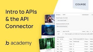 Intro to APIs amp the API Connector  Bubble CrashCourse [upl. by Audun729]