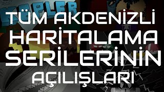 Tüm Akdenizli Haritalama Serilerinin Açılış Şarkıları  Favorin Hangisi [upl. by Seward]