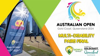 2024 Australian Open  MultiDisability Open Pairs  Final [upl. by Winfred]