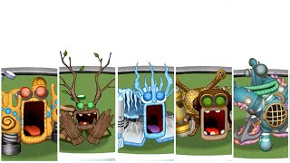 ALL Wubbox UP amp DOW vs ALL Wubbox My Singing Monsters and ALL Fanmade Wubbox  MSM [upl. by Hole]