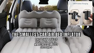 Rechargeable Air Pump Inflate and Deflate Air Bed Mattress in few Second [upl. by Adebayo]