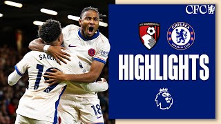 SUPER SUB NKUNKU SCORES WINNER  Bournemouth 01 Chelsea  HIGHLIGHTS  Premier League 202425 [upl. by Leoj701]